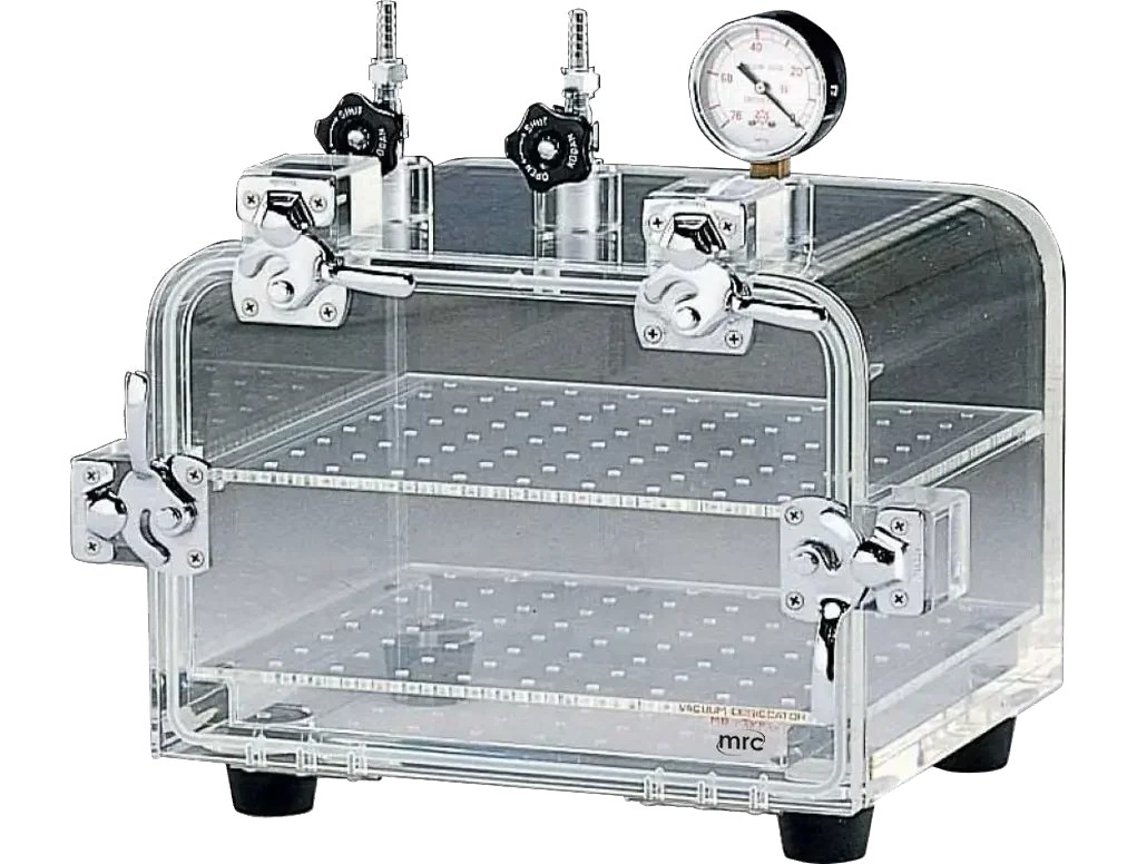 ACRYLIC VACUUM DESICCATOR, W400×D321×H363