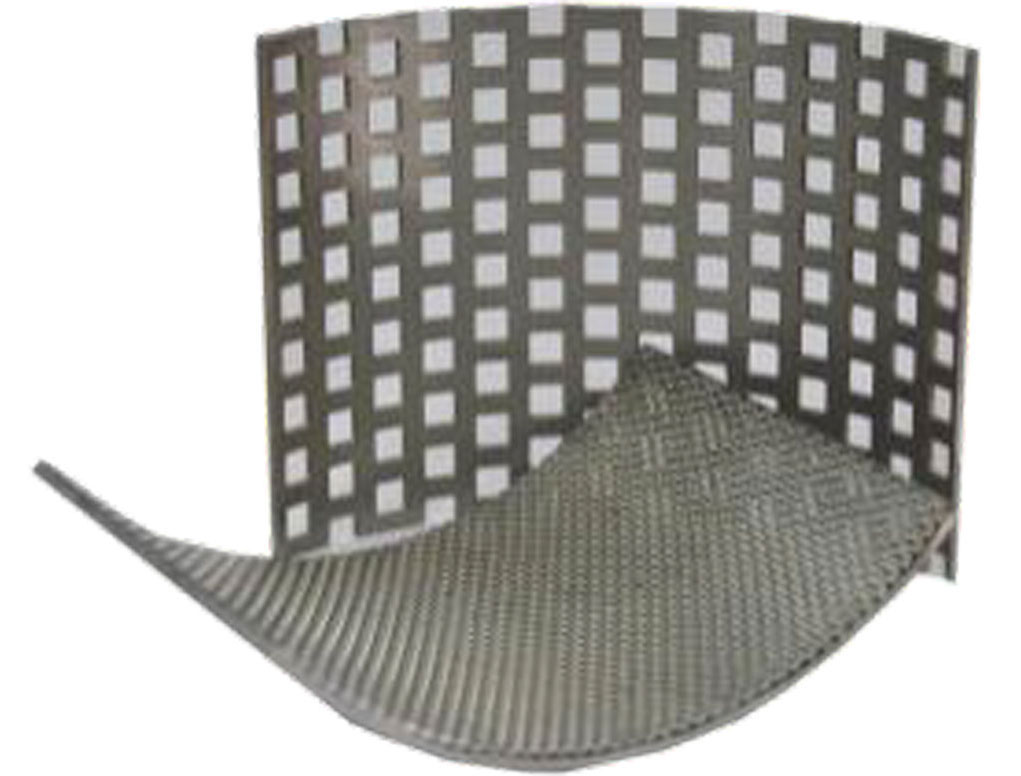 Bottom sieve of stainless steel, Square holes, 4.00 mm 3