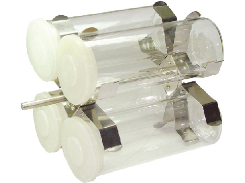80mm Diameter x 200mm length bottle - capacity 4ea