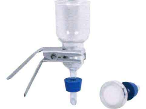 Glass Filter Holder(300ml) with clamp and stopper  for VF6