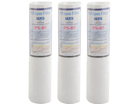 Special spun fiber cartridge