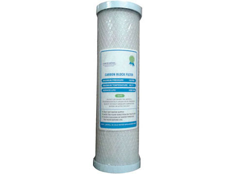 Special active carbon block cartridge
