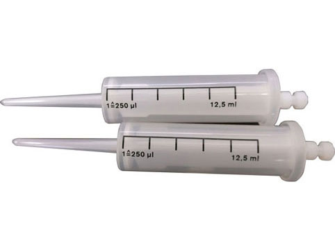 12.5ml, piston PE-HD, cylinderPP,non-sterile, 1 pc. 5pcs/packing