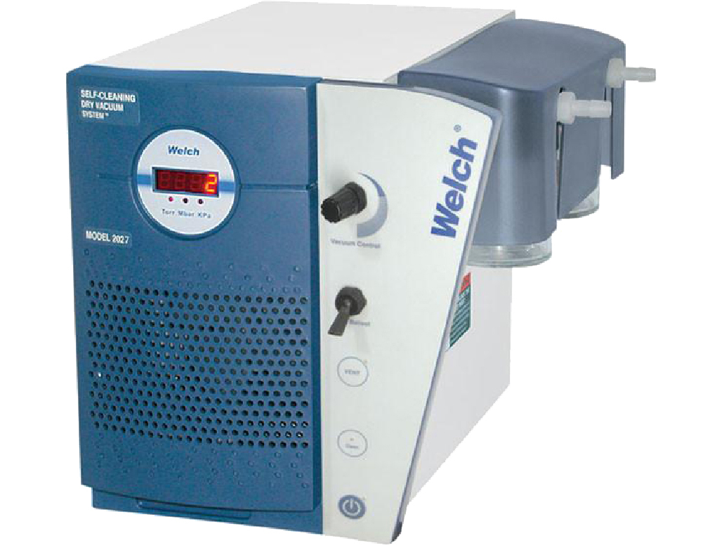 Self-Cleaning Dry Vacuum System w/digital gauge, 230V 50Hz 1Ph, CE,2 Torr
