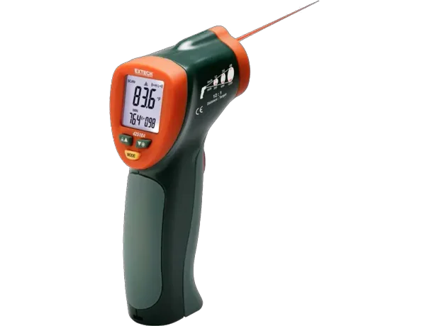 Laser IR thermometer,-50 to 650°C
