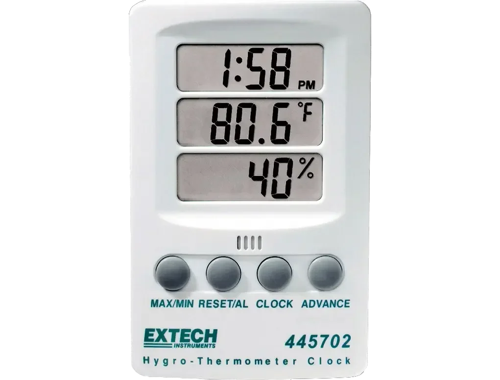 INDICATOR, RH/TEMP W/CLOCK 3