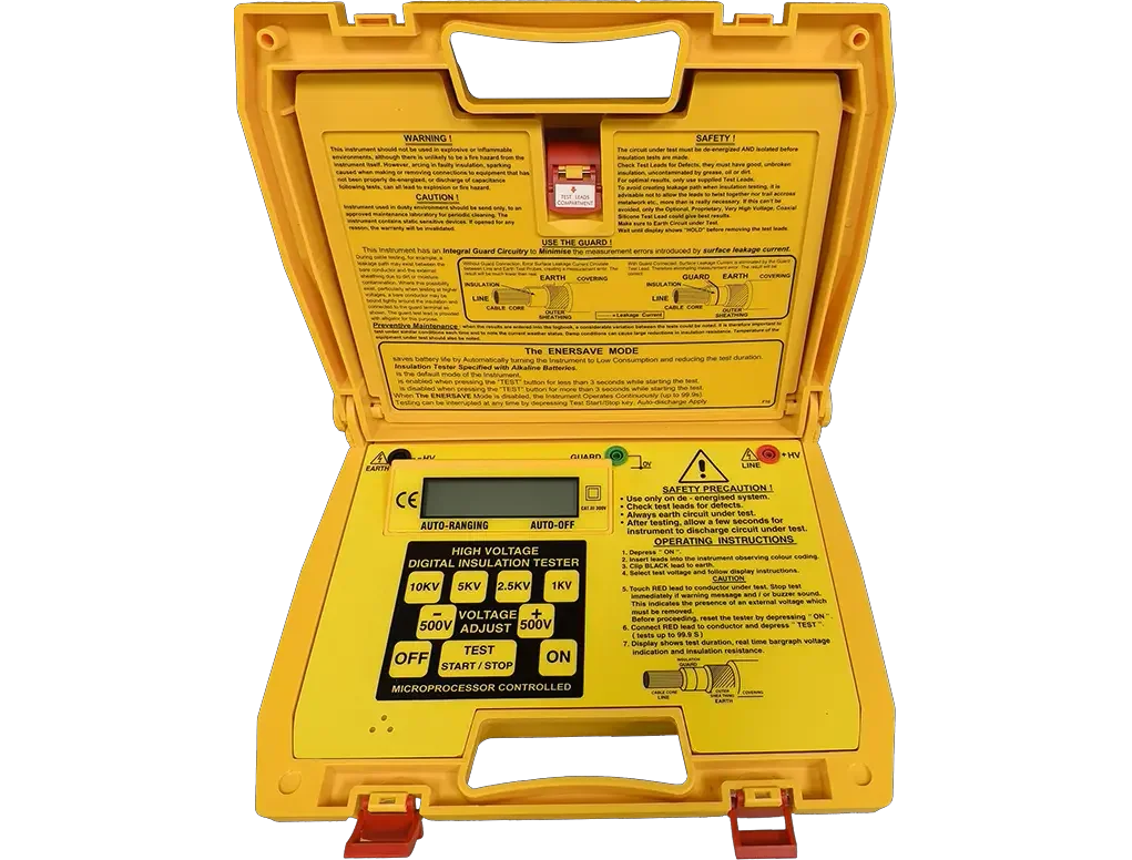 DIGITAL INSULATION TESTER HIGH VOLTAGE 10KV 3
