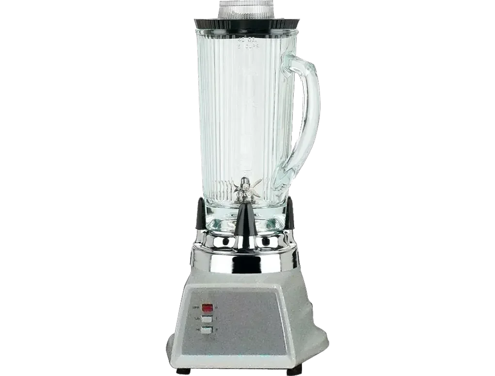 Two speed,1.2 liter glass container