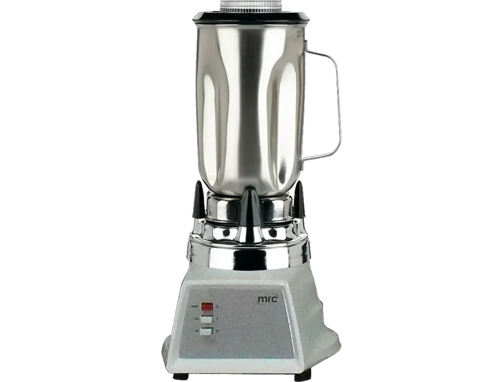 Two speed ,1 liter stainless steel container