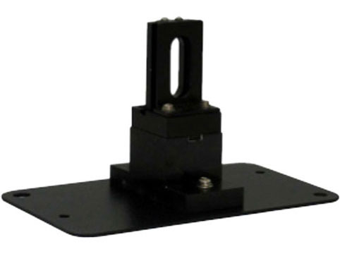 Solid sample holder for single beam