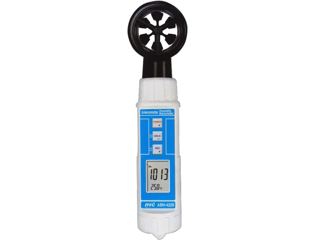 Vane Anemometer Barometer/Humidity Temperature