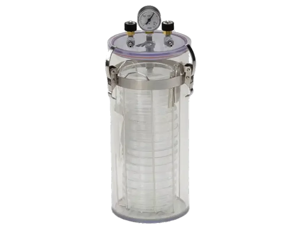 Anaerobic jar "crystal",Volume 3 litre