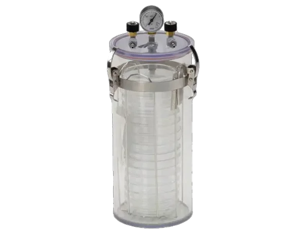 Anaerobic jar "crystal",Volume 3 litre