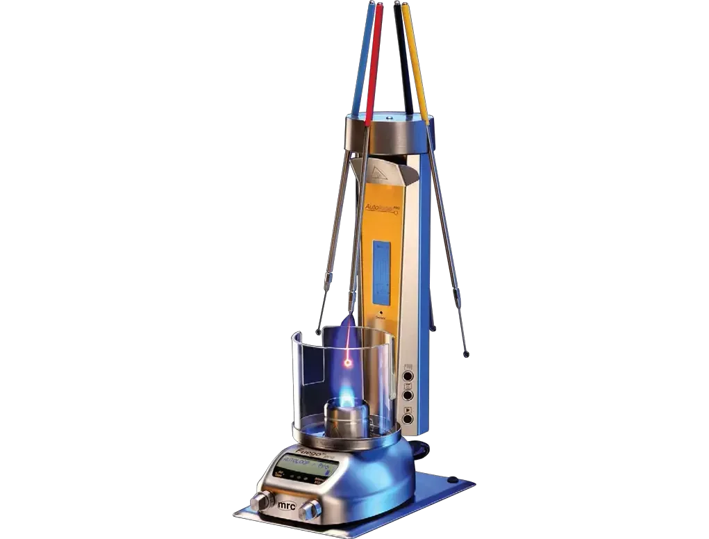 Carrousel for flame sterilizing inoculation loops