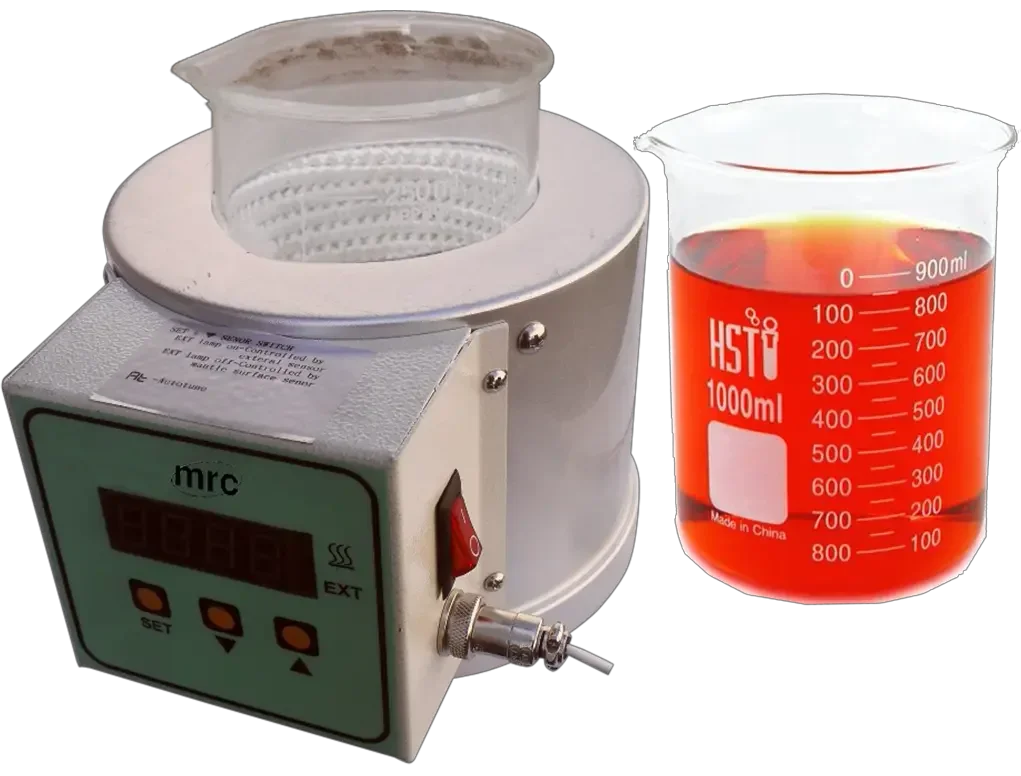 Heating mantle 1000ml for beaker ,Digital control 3
