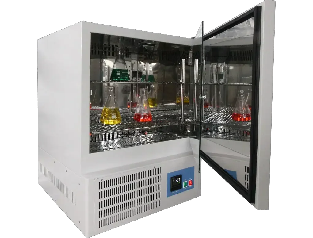 Refrigereted laboratory incubator 150 liter+Glass door,-10 to +60 deg C 3