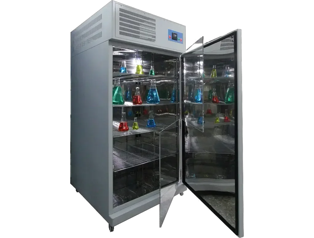 Refrigereted laboratory incubator 550 liter+Glass door,0 to +60 deg C 3