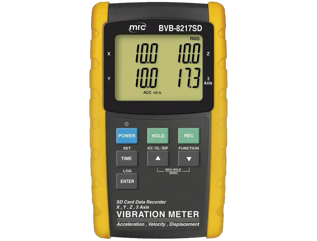 4 channels VIBRATION RECORDER+DataLogger