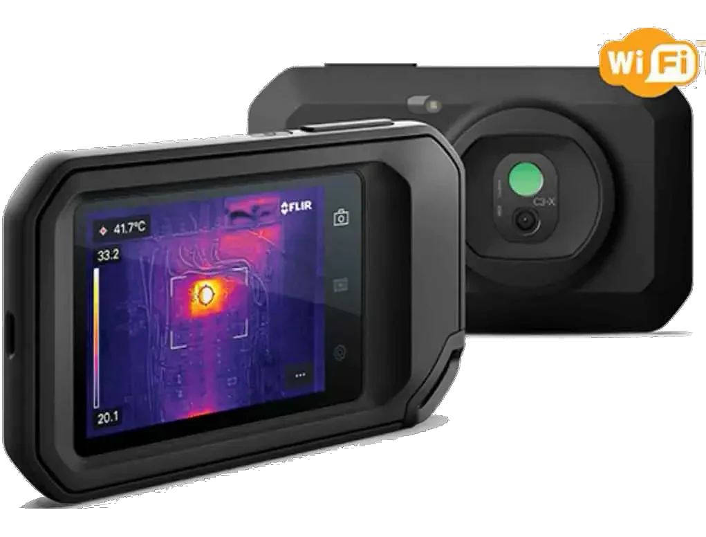 COMPACT THERMAL CAMERA -20°C TO 400°C, 19,200PIXELS