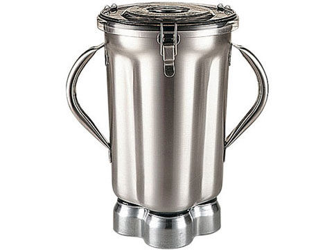4 liter container s.s with polycarbonate lid