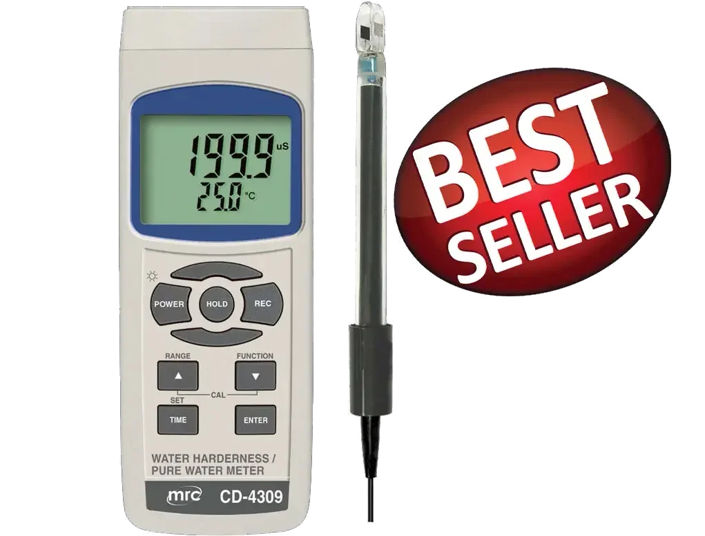 Conductivity ,TDS, Salt, Temp, Hardness, Resistivity meter 3