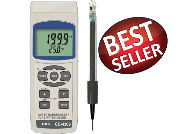 Conductivity ,TDS, Salt, Temp, Hardness, Resistivity meter 3