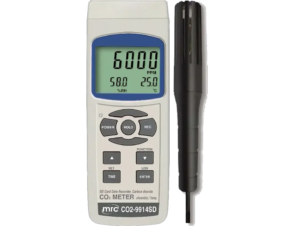 CO2 METER + Humidity/Temp + Dew point+ Data recorder
