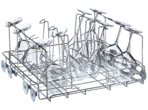 LOWER TROLLEY FOR TASTING GOBLETS
