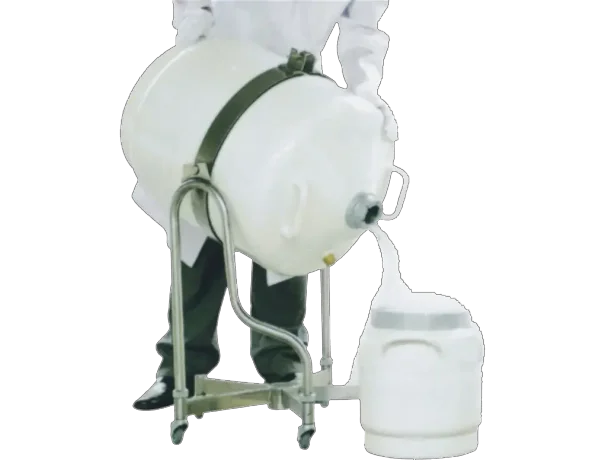 35 Liter pouring cart for containers