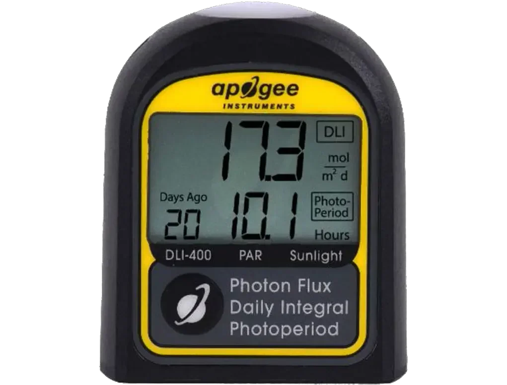 PAR, DAILY LIGHT INTEGRAL, PHOTOPERIOD METERS,FULL-SPECTRUM,SUNLIGHT ONLY