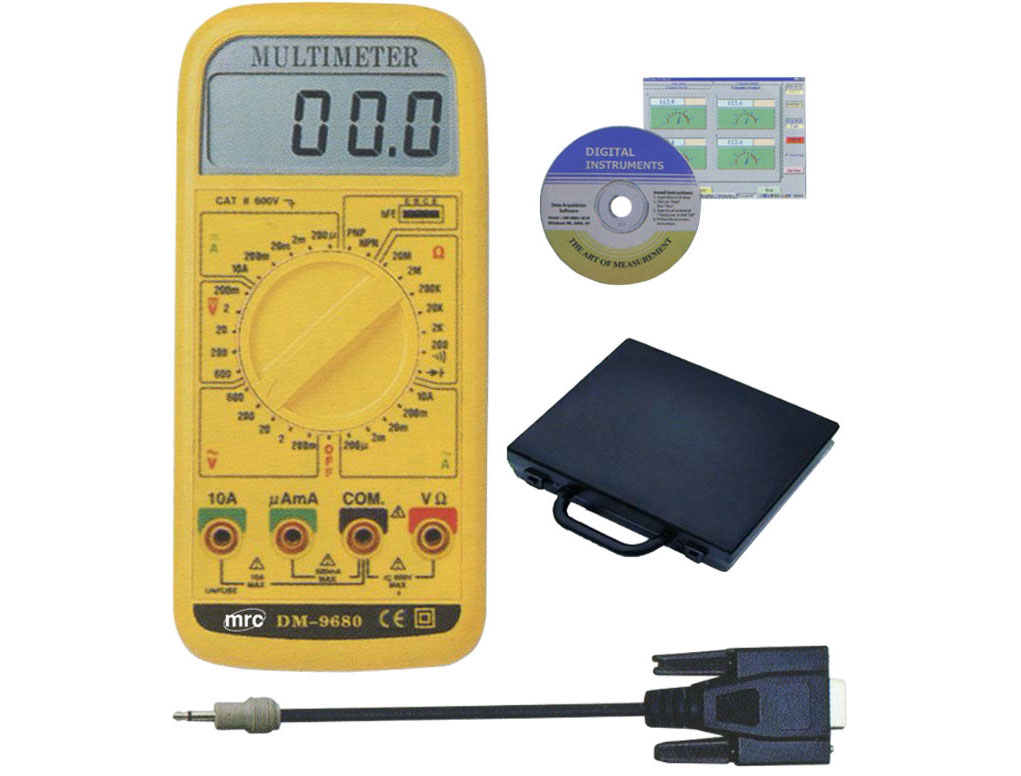 Portable MiltiMeter with RS232 Conection 3