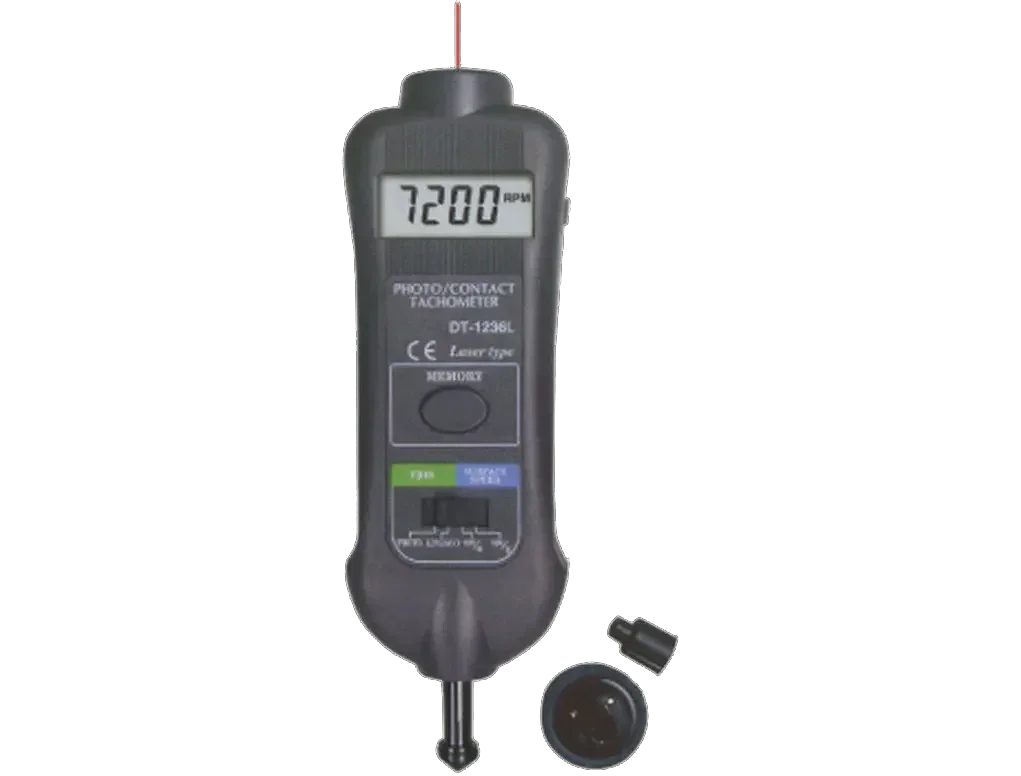 Laser Photo/Contact Tachometer