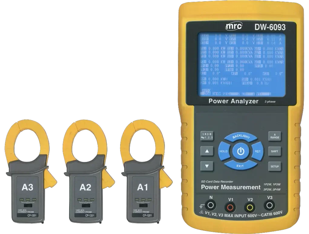 3 PHASE POWER ANALYZER+DataLogger