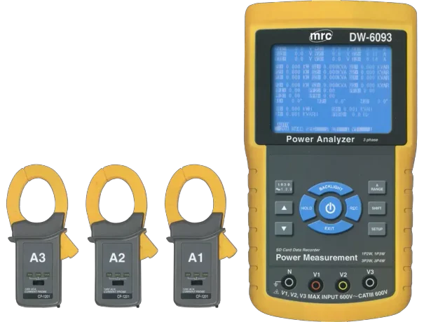 3 PHASE POWER ANALYZER+DataLogger