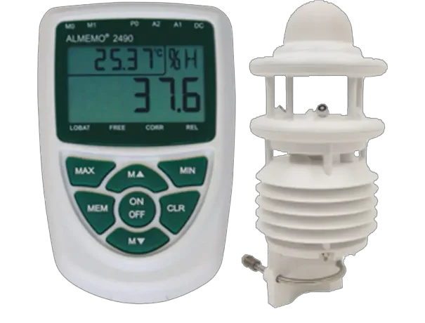 Compact meteorological transducer for professional use 3
