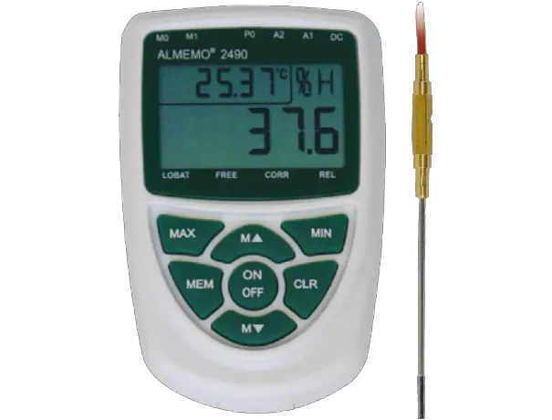 Resistor based sensor PT100 4L, -40~500 deg.C, 100 mm Length