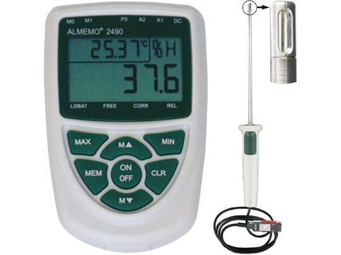 Digital thermoanemometer sensor