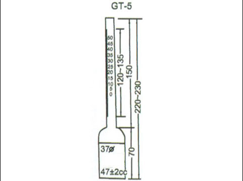 Oil test tube