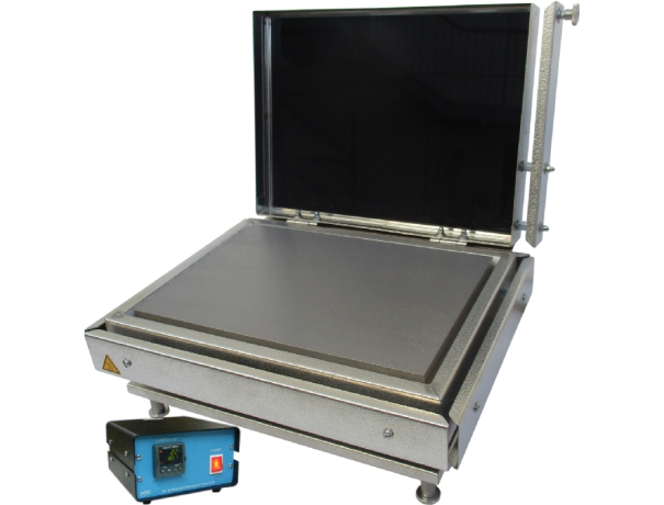 High temp. titanium hotplate  up to  600°C, 230V