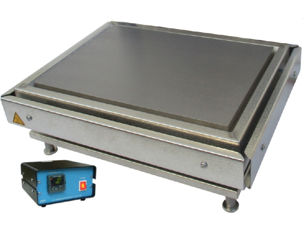 High temp. titanium hotplate  up to  600°C, 230V 3
