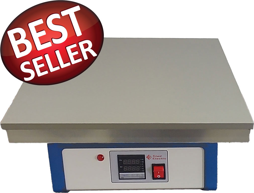 Digital hotplate 400x400mm 370deg C 3
