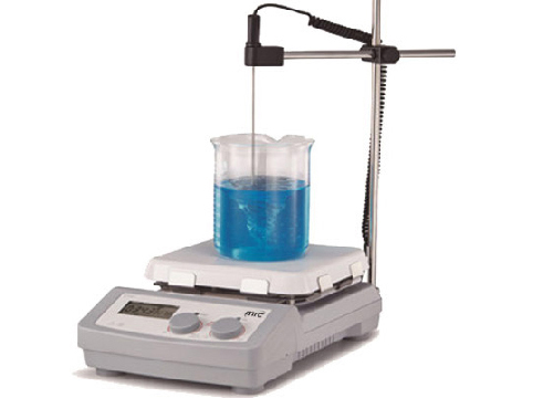 Digital Ceramic Hotplate with stirrer 184x184mm 550 deg c