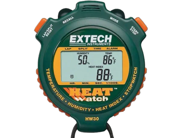 STOPWATCH, HEAT INDEX
