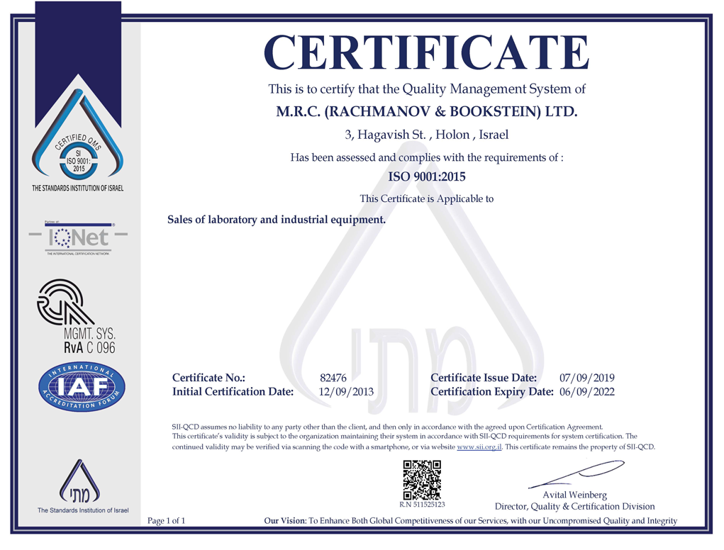 ISO CERTIFICATE