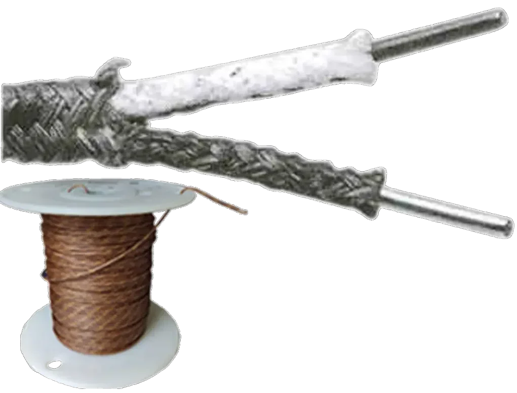 Insulated t/c K fiberglass 24 gauge 3