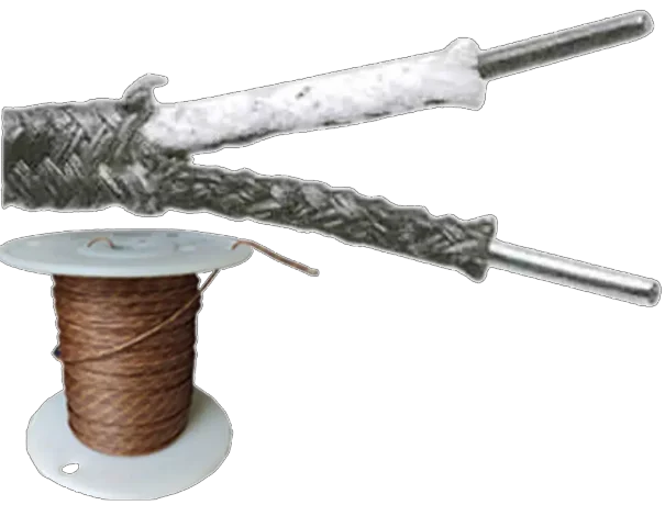 Insulated t/c K fiberglass 24 gauge 3