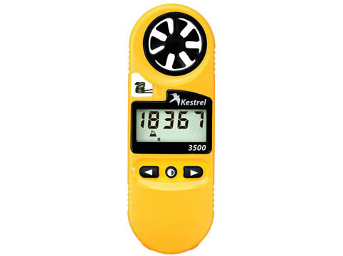 Kestrel 3500NV Weather Meter / Digital Psychrometer +NV Backlight