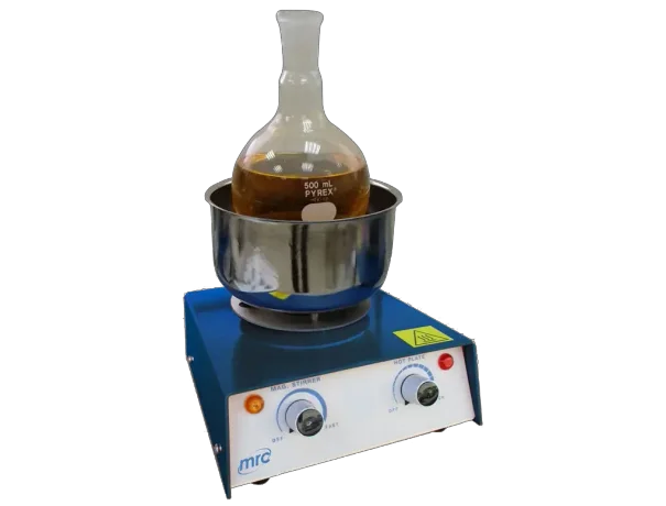LABORATORY FLASK HEATER+STIRRER 600°C, 1LITER