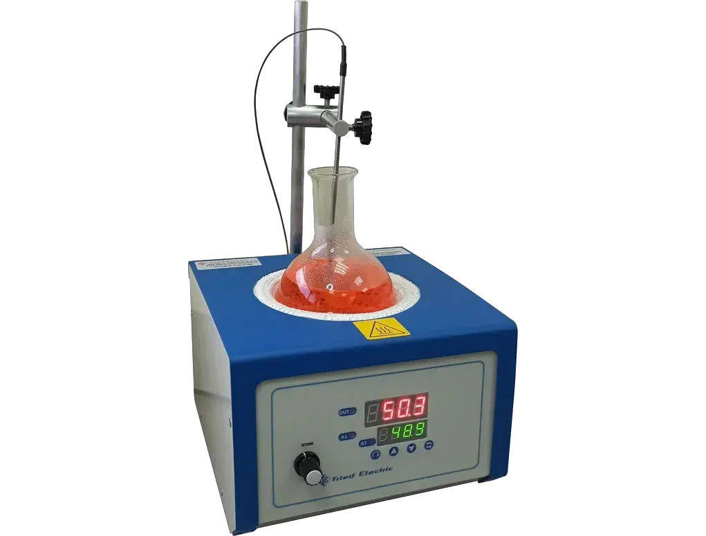 Digital laboratory heating mantel with magnetic stirrer 3