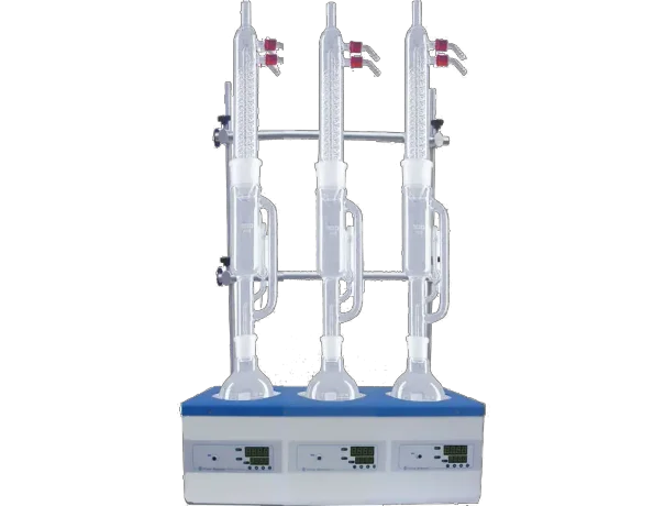 Flask heater laboratory with magnetic stirrer up to 500ml 6 places 3